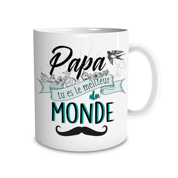 Tasse en Céramique - Meilleur Papa Du Monde