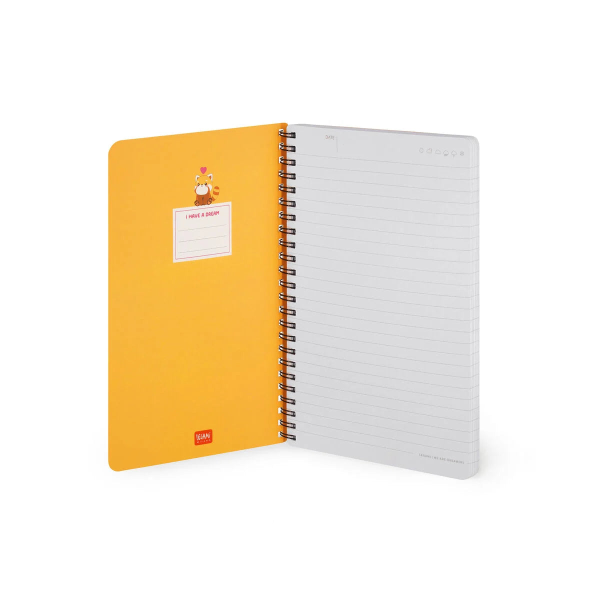 Cahier Spirale A5 - Red Panda