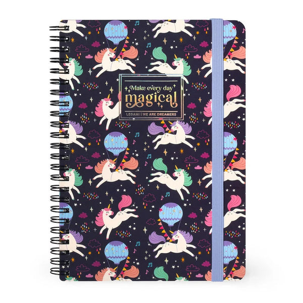 Cahier Spirale A5 - Licorne