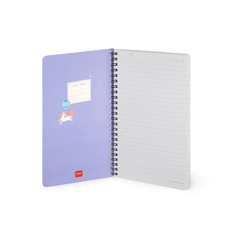 Cahier Spirale A5 - Licorne