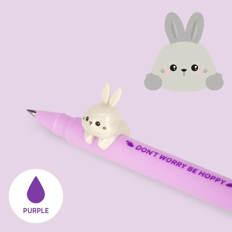 Stylo à Encre Gel Violette - Lapin