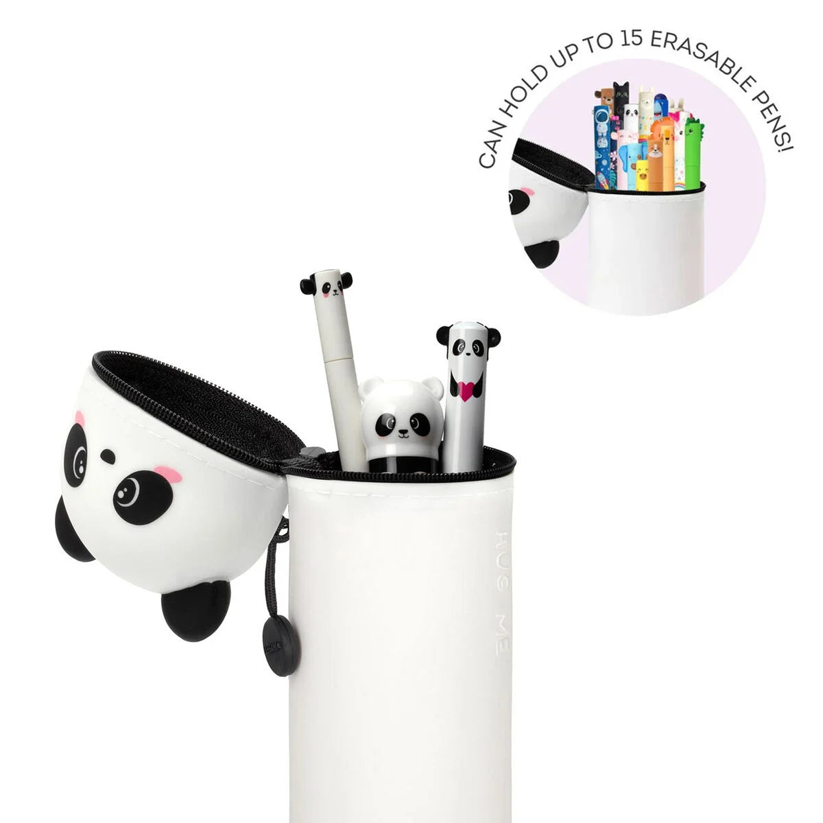 Trousse en Silicone Souple 2 en 1 - Panda