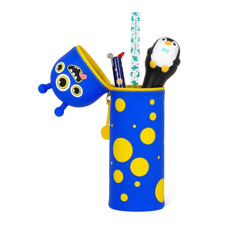 Trousse en Silicone Souple 2 en 1 - Monstre