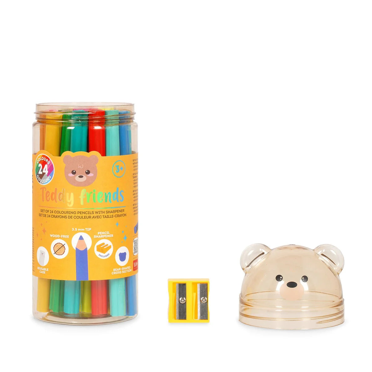 Set de 24 Crayons de Couleur