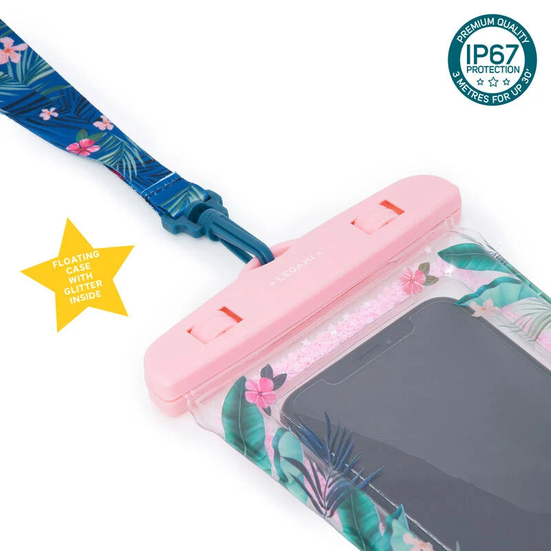 Etui Imperméable pour Smartphone - FLAMANT ROSE