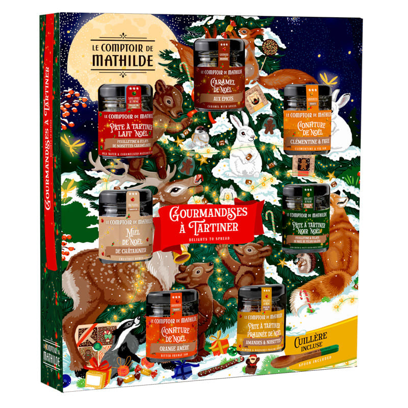 Le Comptoir De Mathilde - Coffret 7 Gourmandises à Tartiner
