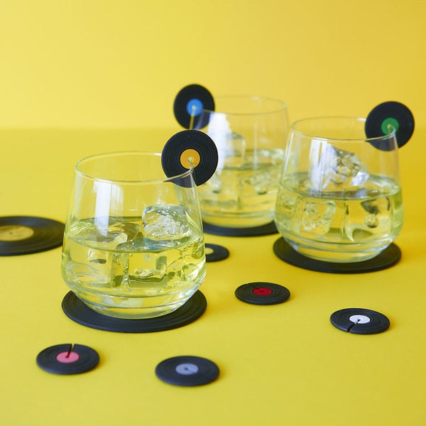 Set de 8 Marques-Verres - Vinyle