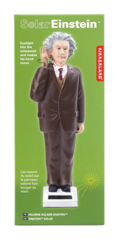 Figurine Solaire - Einstein