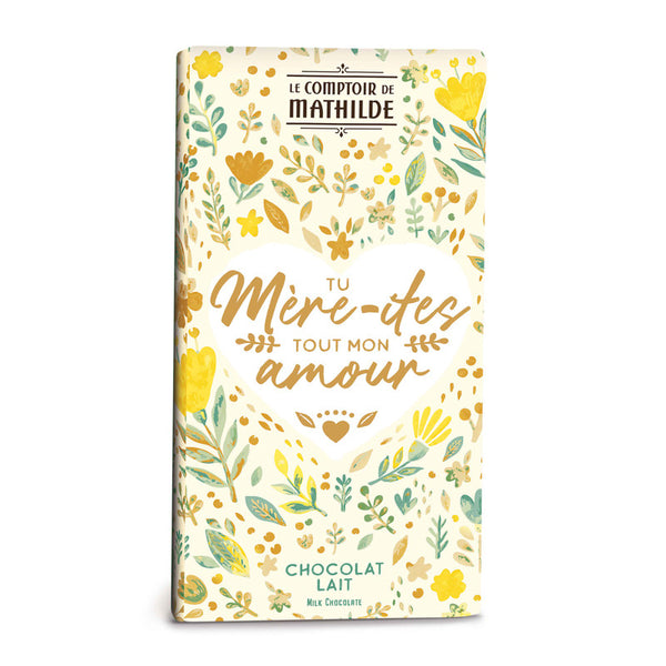Le Comptoir de Mathilde - Tablette de Chocolat au Lait - MAMAN
