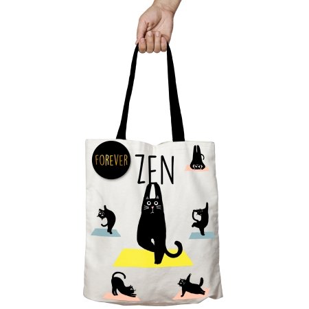 Tote Bag - Chats Zen