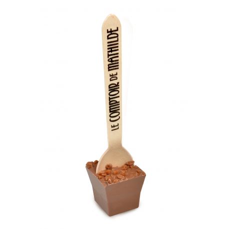 Le Comptoir de Mathilde - Cuillère Chocolat Chaud - Caramel Beurre Salé