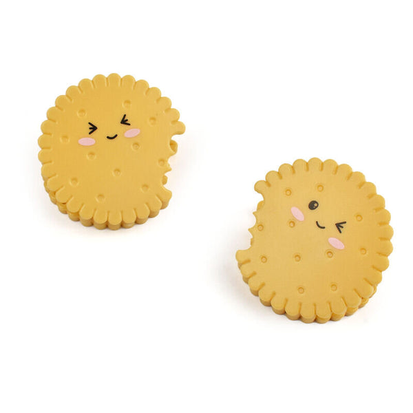 Set de 4 Pinces - Biscuit