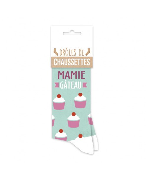 Chaussettes Taille 36-42 - Mamie Gâteau