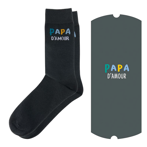 Chaussettes Taille 39-45 - Papa D'amour