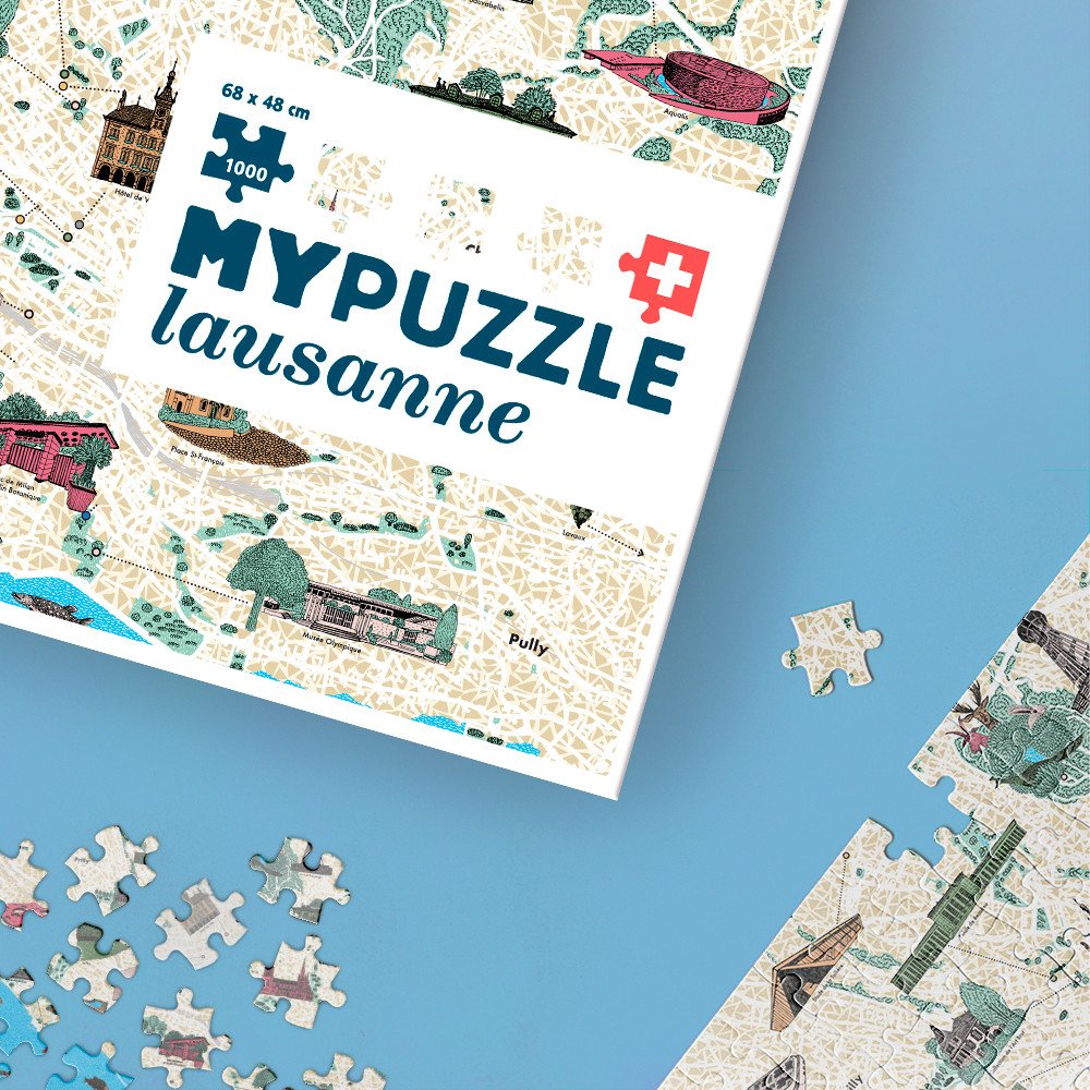 Puzzle Lausanne 1000 p.