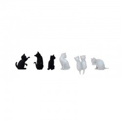 Set de 6 Marques-Verres -  Chats